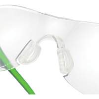 Lunettes de s&eacute;curit&eacute; gris/vert Adapt Lite, Lentille Transparent, Antibu&eacute;e/Anti-&eacute;gratignures, ANSI Z87+/R&eacute;pond ou surpasse la norme CSA Z94.3 WestPier