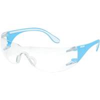 Lunettes de s&eacute;curit&eacute; bleu/blanc Adapt Lite, Lentille Transparent, Antibu&eacute;e/Anti-&eacute;gratignures, ANSI Z87+/R&eacute;pond ou surpasse la norme CSA Z94.3 WestPier