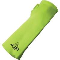 Cut-X&reg; Cut-Resistant Sleeve with Thumb Hole, Fibreglass/Polyethylene, 10", ASTM ANSI Level A4, High Visibility Lime WestPier