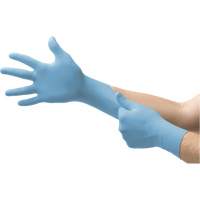 MICROFLEX 92-134 Versatility Disposable Gloves, 5.5/6/X-Small, Nitrile, 2.76-mil/3.94-mil, Powder-Free, Blue, Class 2 WestPier