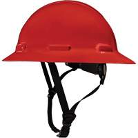 LIDGUARD&reg; Full Brim Hardhat with Chinstrap, Meets CSA Type 1, Ratchet Suspension, Vented WestPier