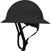 LIDGUARD&reg; Full Brim Hardhat with Chinstrap, Meets CSA Type 1, Ratchet Suspension, Vented WestPier