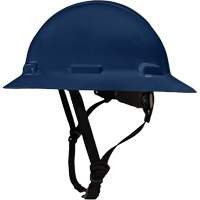 LIDGUARD&reg; Full Brim Hardhat with Chinstrap, Meets CSA Type 1, Ratchet Suspension, Vented WestPier