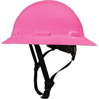 LIDGUARD&reg; Full Brim Hardhat with Chinstrap, Meets CSA Type 1, Ratchet Suspension, Vented WestPier