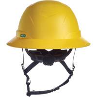 V-Gard H2&reg; Full Brim Safety Helmet, Ratchet Suspension, Non-Vented WestPier