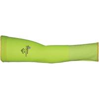 Max KTX1HV Cut-Resistant Sleeve, Small, TenActiv, 18", ASTM ANSI Level A9, High Visibility Yellow WestPier