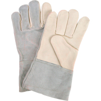Gants de travail d'usage standard, Grand, Paume en Cuir fleur de vache WestPier