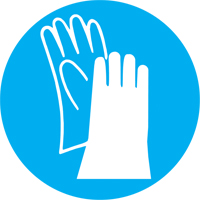 Right to Know Pictogram Labels -Boots, Vinyl, Sheet, 5/8" L x 3/4" W WestPier