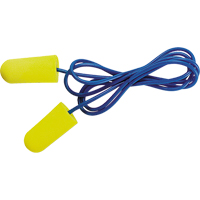 E-A-Rsoft Metal Detectable Earplugs, Corded, Regular, Bulk - Polybag, 32 NRR dB SAF802 | WestPier