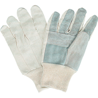 Standard-Duty Work Gloves, Large, Split Cowhide Palm SM572 | WestPier