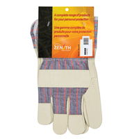 Abrasion-Resistant Comfort Fitters Glove, Large, Grain Pigskin Palm, Cotton Inner Lining WestPier