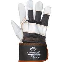 Endura<sup>®</sup> Sweat-Absorbing Gloves, X-Large, Grain Cowhide Palm, Cotton Inner Lining SAL133 | WestPier