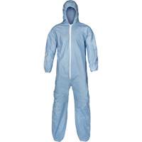Pyrolon<sup>®</sup> Plus 2 FR Coveralls, Small, Blue, FR Treated Fabric SN346 | WestPier