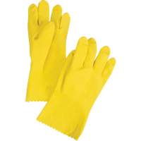 ChemStop Gloves, Size Small/7, 12" L, Latex, Flock-Lined Inner Lining, 16-mil WestPier