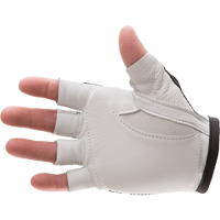 Anti-Impact Right-Hand Glove, Small, Goatskin/Split Leather Palm, Hook & Loop Cuff WestPier