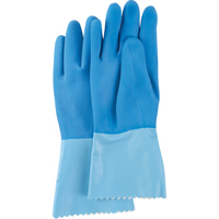 Gants lourds Blue-Grip, Taille 6/Petit, 12" lo, Latex de caoutchouc, Doublure en Interlock, 45 mils WestPier