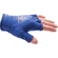 Anti-Impact Fingerless Right-Hand Glove Liner, 6/X-Small, Synthetic Palm, Slip-On Cuff WestPier