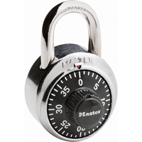 Padlock, Combination, Hardened Steel, 1-7/8" Width WestPier