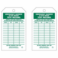 Test Record Inspection Tags, Paper, 4" W x 7" H, English SX441 | WestPier
