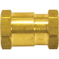 Female Hex Nipple, Brass WestPier