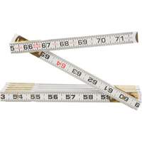 R&egrave;gle Red End Two Way, 6' lo, Bois, Graduations de 1/16" WestPier