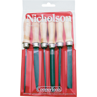 6-Piece American Pattern File Set, 6 Pcs WestPier