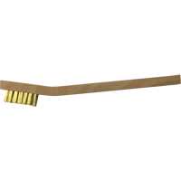 Petites brosses de nettoyage , Laiton, 3 x 7 rangs de fils, Longueur 7-3/4" WestPier