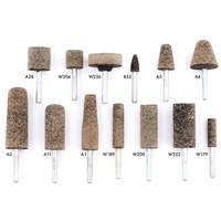 A36Q Resin Bonded Mounted Points, A11, Aluminum Oxide, 11/16" Dia., 2" L, 36 Grit WestPier