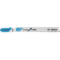Flexible Jigsaw Blade, Bi-Metal, 3-5/8" L, 17-24 TPI WestPier