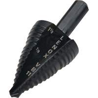 #11 Step Drill Bit, 7/8" - 1-1/8" , 1/4" Increments, High Speed Steel WestPier