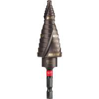 Foret &eacute;tag&eacute; #8 Shockwave Impact Duty, 1/2" - 1", Incr&eacute;ments de 1/16", Titane WestPier