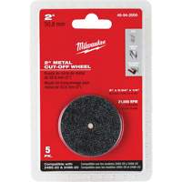 M12 Fuel Right Angle Die Grinder Cut-Off Wheels, 2" x 0.04", 1/4" Arbor, Type 1, Aluminum Oxide, 21000 RPM WestPier