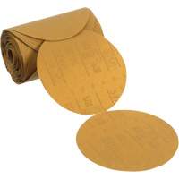 Stikit Gold Paper Sanding Disc Roll, 6" Dia., P120 Grit, Aluminum Oxide WestPier