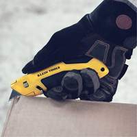 Self-Retracting Utility Knife, Steel, Cushion Handle WestPier
