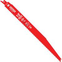 Lame de scie alternative tout usage, Bim&eacute;tal, 8-14 Dents par pouce, 12" lo x 1" la WestPier