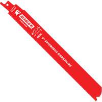 Lame de scie alternative autod&eacute;montage, Bim&eacute;tal, 10-14 Dents par pouce, 9" lo x 1" la WestPier