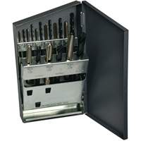 HTGP Metric Jobber Drill & Hand Tap Set, 18 Pieces WestPier