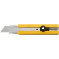Rubber Inset Utility Knife with Solid Blade, 25 mm, Stainless Steel Blade WestPier