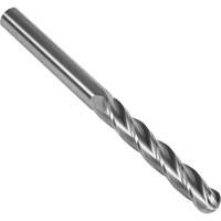 S147 30° Extra Long Ball Nose End Mill, 1/2" Dia., 6" L, 4 Flutes, 1/2" Shank, Carbide WestPier
