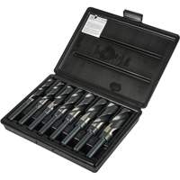 Reduced Shank Drill Bit Set, 8 Pieces, High Speed Steel WestPier