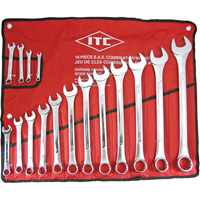 ICW-16 Professional Raised Panel Wrench Set, Combination, 16 Pieces, Imperial WestPier
