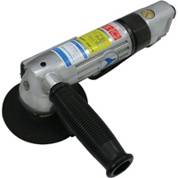 Angle Grinder, 4" Wheel, 1/4" NPT Inlet, 11000 RPM WestPier