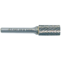 JET-KUT Cylindrical Shape Bur, 1/4" Dia., 1/4" Shank, 5/8" Depth of Cut WestPier