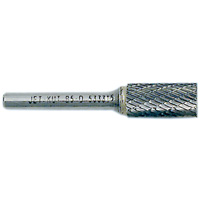 End-Cut Cylindrical Burr, 1/2" Dia., 1/4" Shank, 1" Depth of Cut WestPier