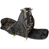 Sacs &agrave; dos pour outils Techgear &agrave; 53 pochettes, 16" lo x 13-1/4" la, Noir, Polyester WestPier