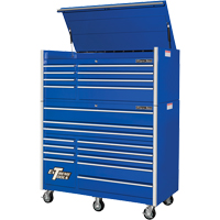 Extreme Tools<sup>®</sup> RX Series Top Tool Chest, 54-5/8" W, 8 Drawers, Blue TEQ499 | WestPier