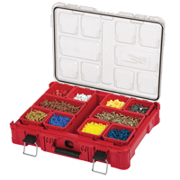 Packout Organizer, 20" x 15" x 5", Black/Red WestPier