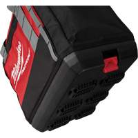 Packout Tool Bag, Ballistic Nylon, 2 Pockets, Black/Red WestPier
