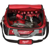 Packout Tool Bag, Ballistic Nylon, 8 Pockets, Black/Red WestPier