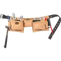 Constructor's Tool Belt, Leather, Tan WestPier